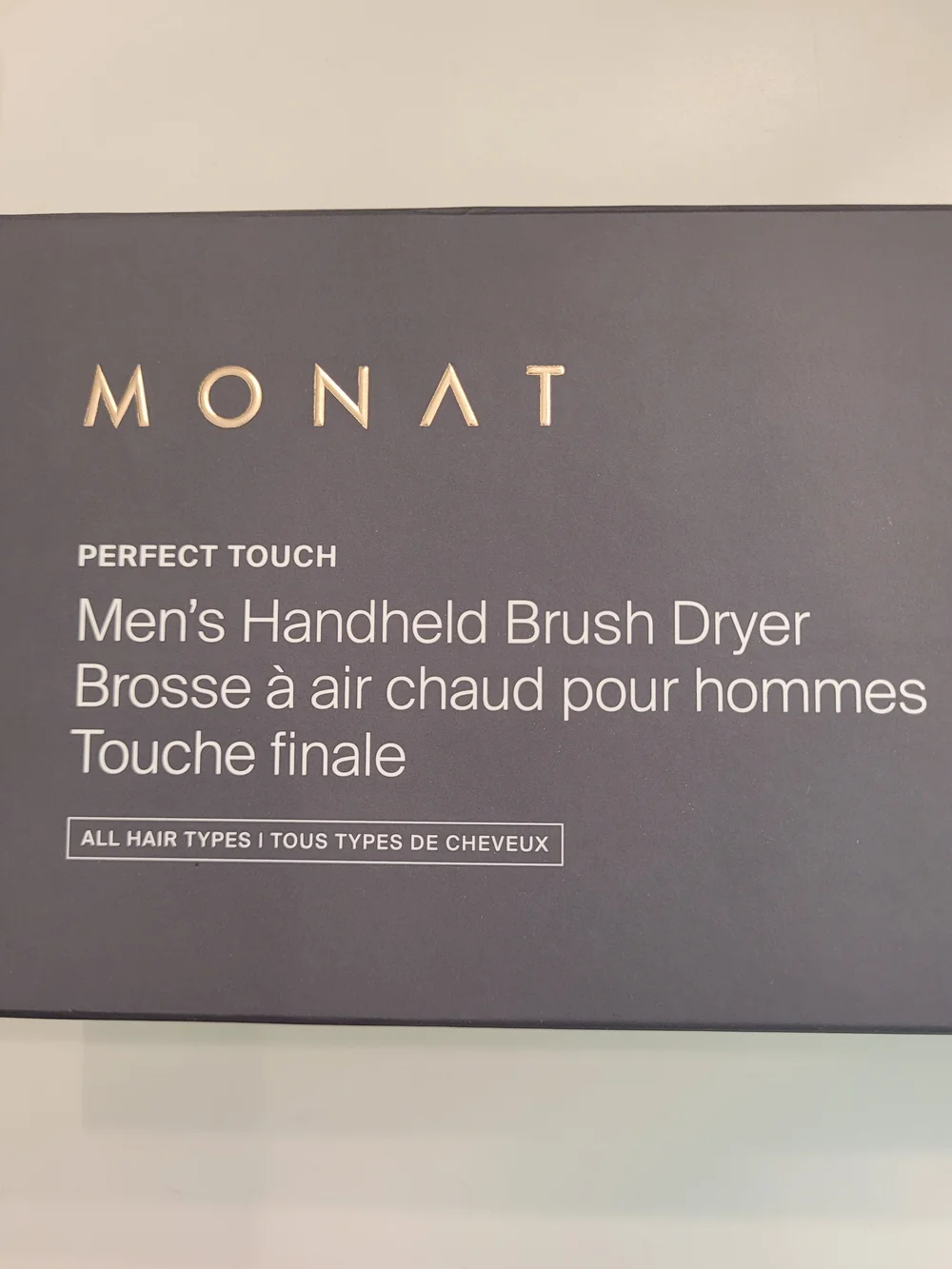 Monat Perfect Touch 2-in-1 Electric Hair Grooming Blow Dryer Brush